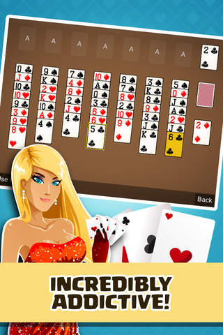 Forty Nine Solitaire Free Card Game Classic Solita - náhled