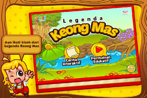 Cerita Anak: Keong Mas - náhled