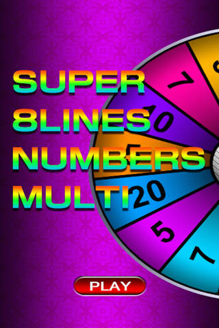 SUPER 8LINES NUMBERS MULTI - náhled