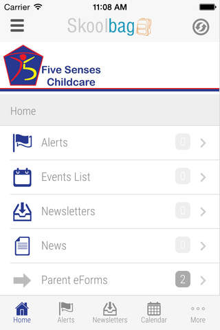 Five Senses Childcare - Skoolbag - náhled