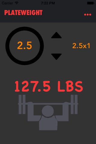 PlateWeight - Calculator - náhled