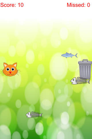 Distinguish Food And Rubbish: Feed Cute Cat With F - náhled