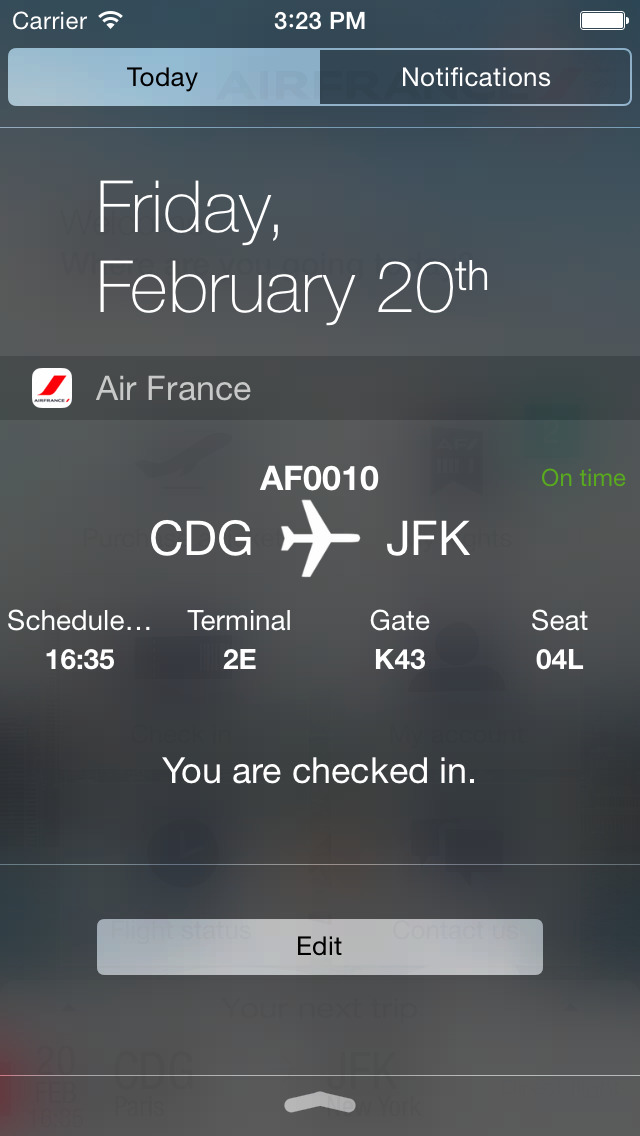 Air France screenshot 3