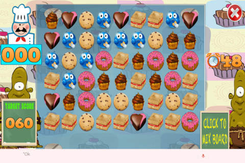 Cookie Munchkin Puzzle - A Cakes Matching Game - náhled