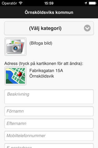 Felanmälan Örnsköldsvik - náhled