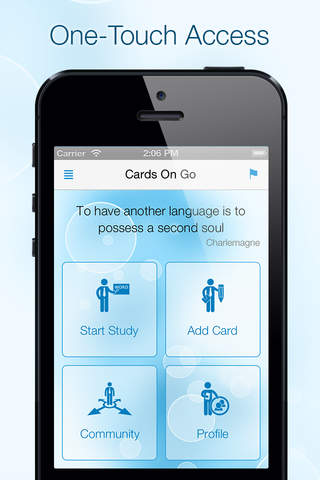 Cards On The Go: foreign language words memorizati - náhled