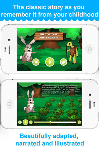 The Tortoise and the Hare - Narrated classic fairy - náhled