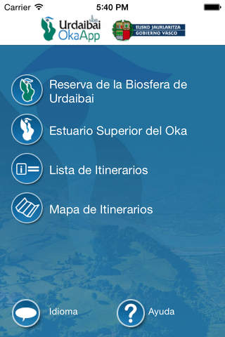 Urdaibai Oka App - náhled