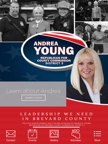 Andrea Young Campaign - náhled