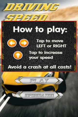 Driving Speed Car iOS - náhled