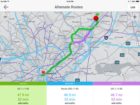 CoPilot HD USA & Canada – Offline GPS Navigation screenshot 7