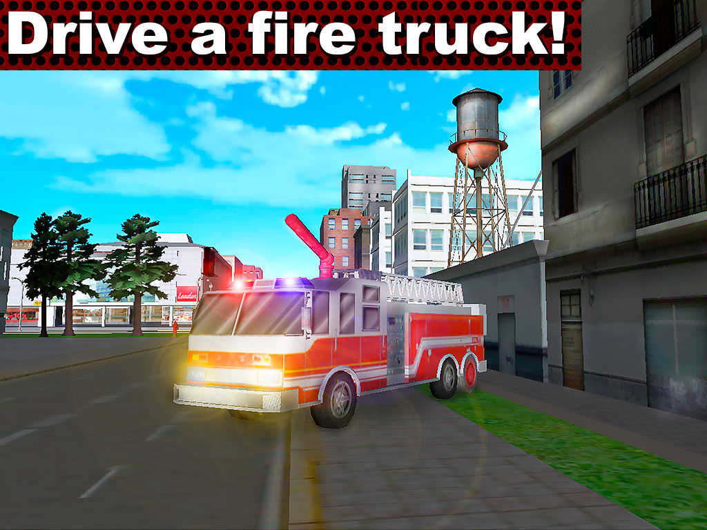 App Shopper: Fire Truck Emergency Driver 3D Free (Games)