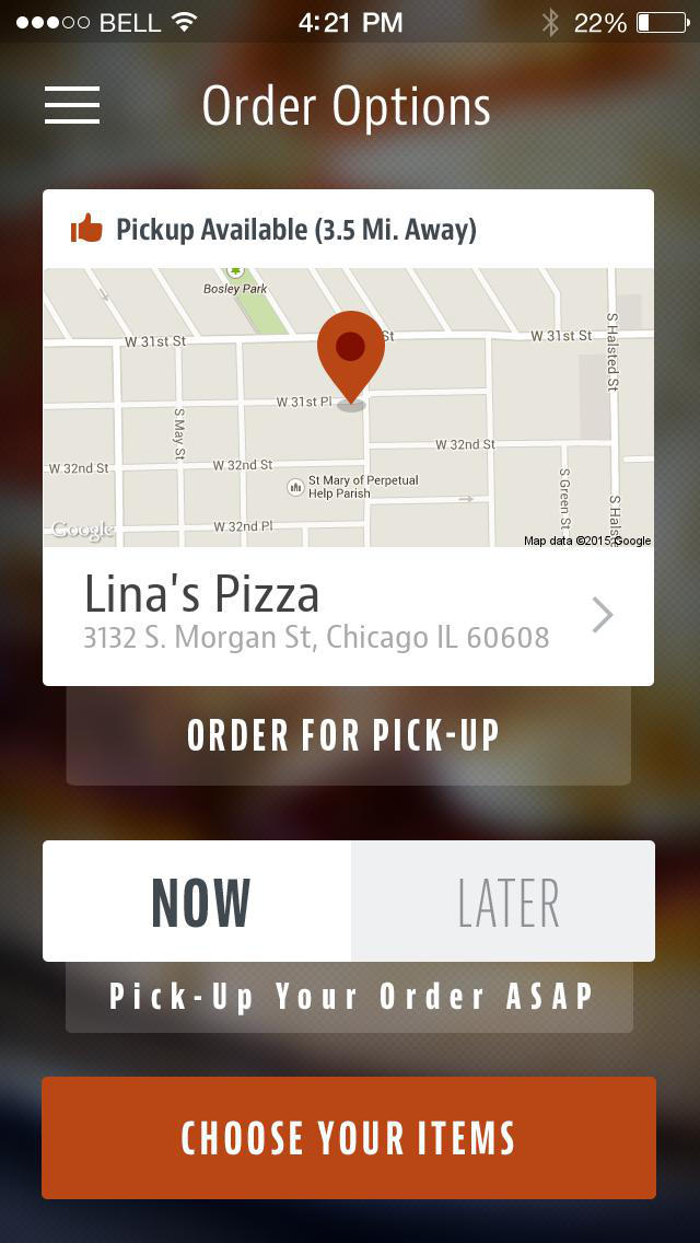 Lina's Pizza Chicago screenshot 2