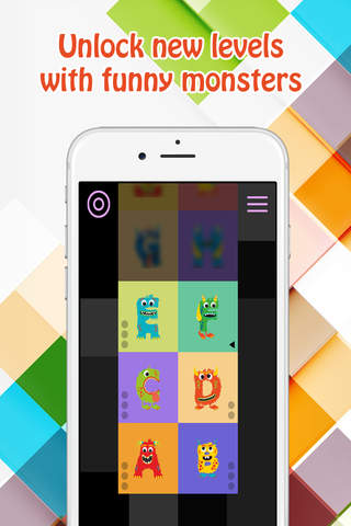 Monster Alphabet - spot the difference kids game w - náhled