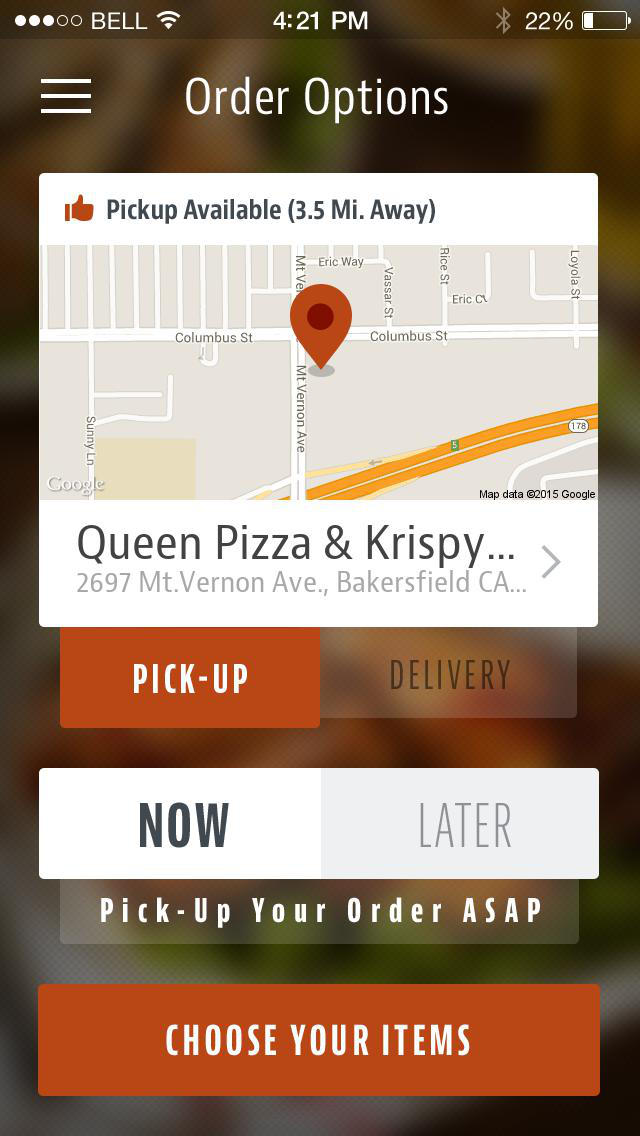 Queen Pizza KKC screenshot 2