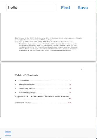 PDF Finder - náhled