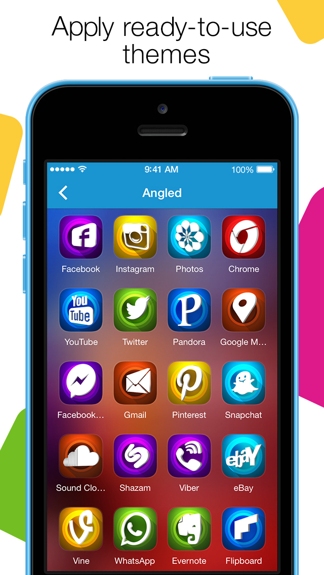 App Icons - Custom Shortcuts, Themes & Wallpapers screenshot 2