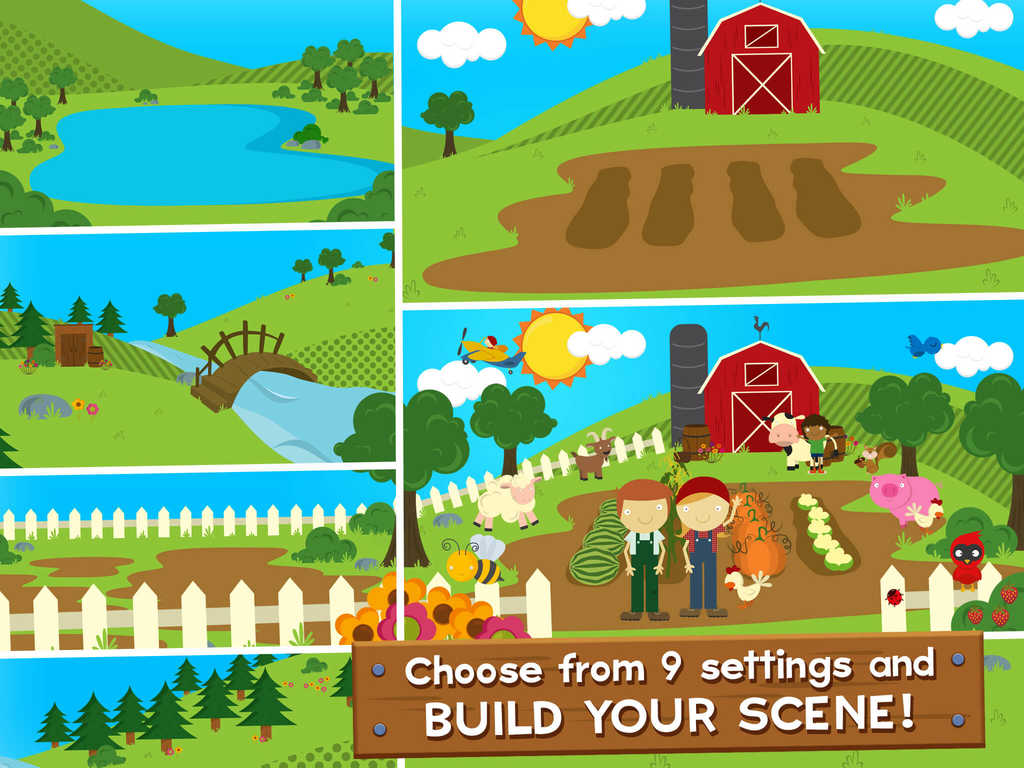 Lily's Farm Animal Stickers (by Eggroll Games) - Touch Arcade