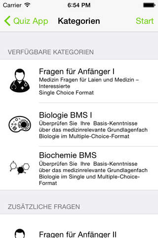 Medizin Quiz - Med Aufnahmetest - náhled