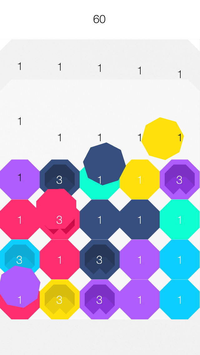Matchagon - a minimalistic Drop Block Puzzle screenshot 4