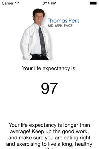 Living To 100 Life Expectancy Calculator - náhled