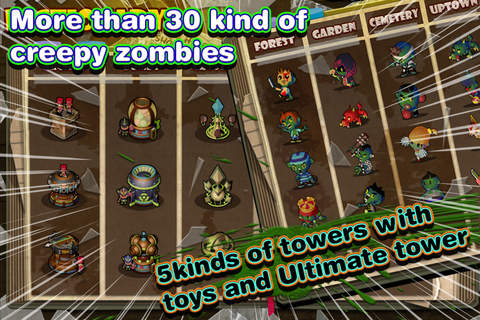 Zombies vs Toys - náhled