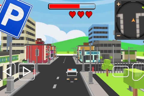 Car-Toon Pixel City Park-ing Sim-ulator Driving Sc - náhled