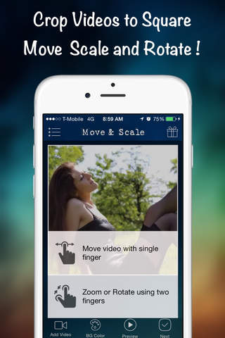 Square Video FREE - Crop videos to square for Inst - náhled