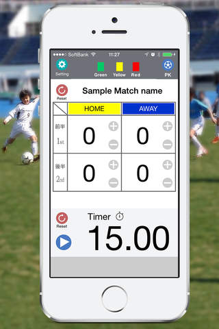 Soccer Score Board & Timer - náhled