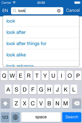Thai <> English Dictionary + Vocabulary trainer Fr - náhled
