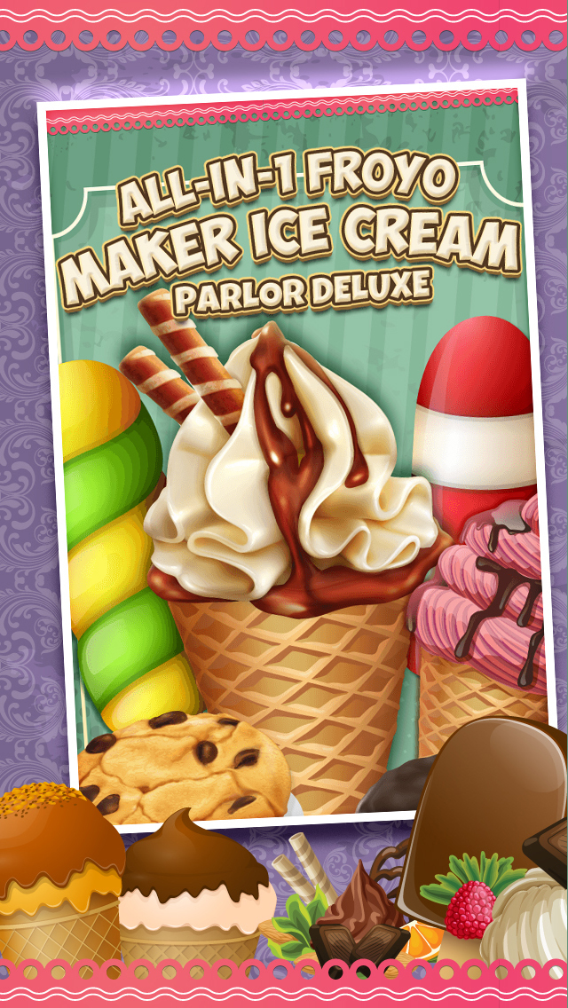 A All-in-1 Froyo Maker Ice Cream Parlor - Deluxe Yogurt Dessert Creator screenshot 5