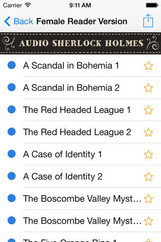 Sherlock Holmes Audio Library - náhled