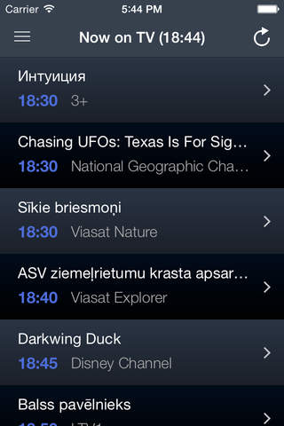 Latvija TV Guide - náhled