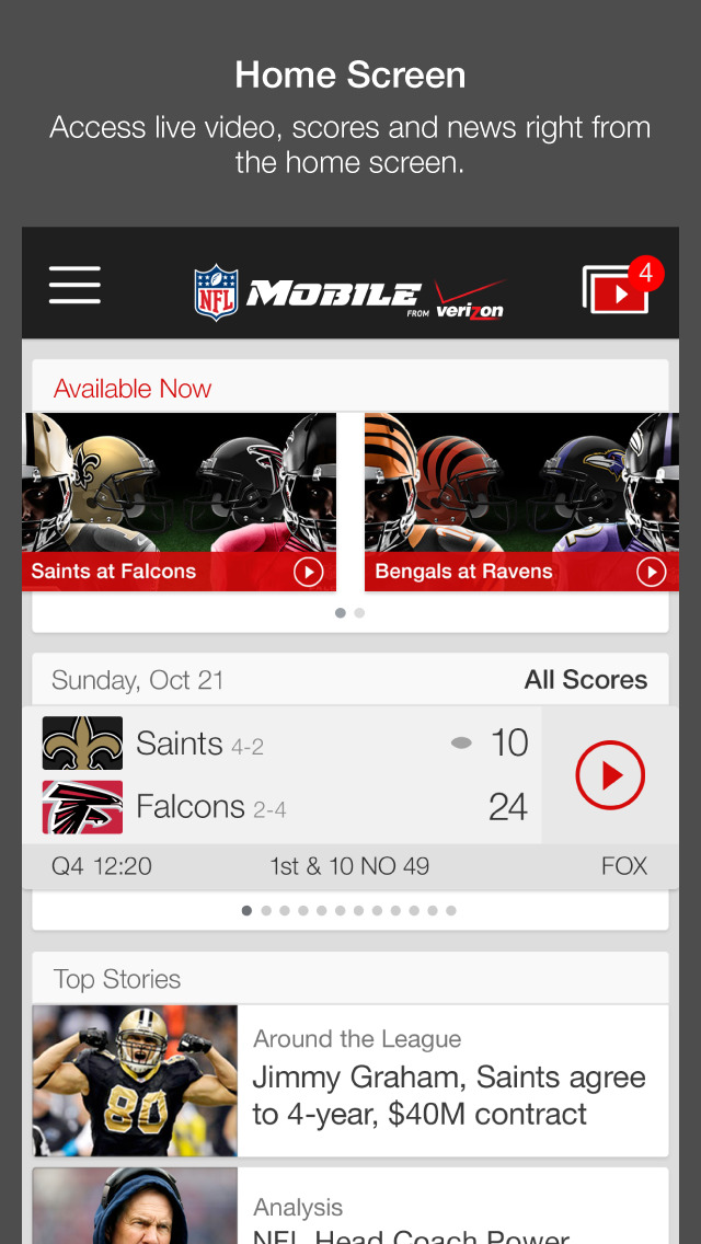 NFL screenshot 2