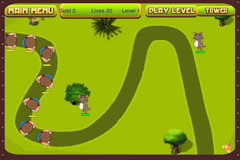 Cat Tower Wars - Pie Shooting Defense (Free) - náhled