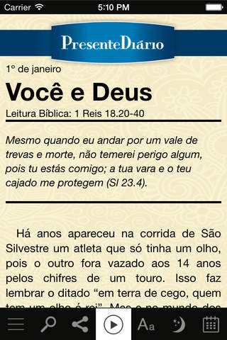 Presente Diário 18 - náhled