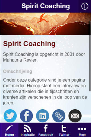De Spirit Coaching app - voor Geluk - náhled