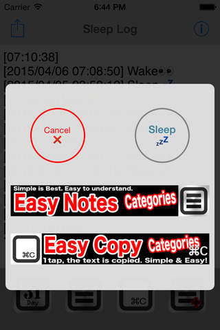 Sleep Log Free - náhled