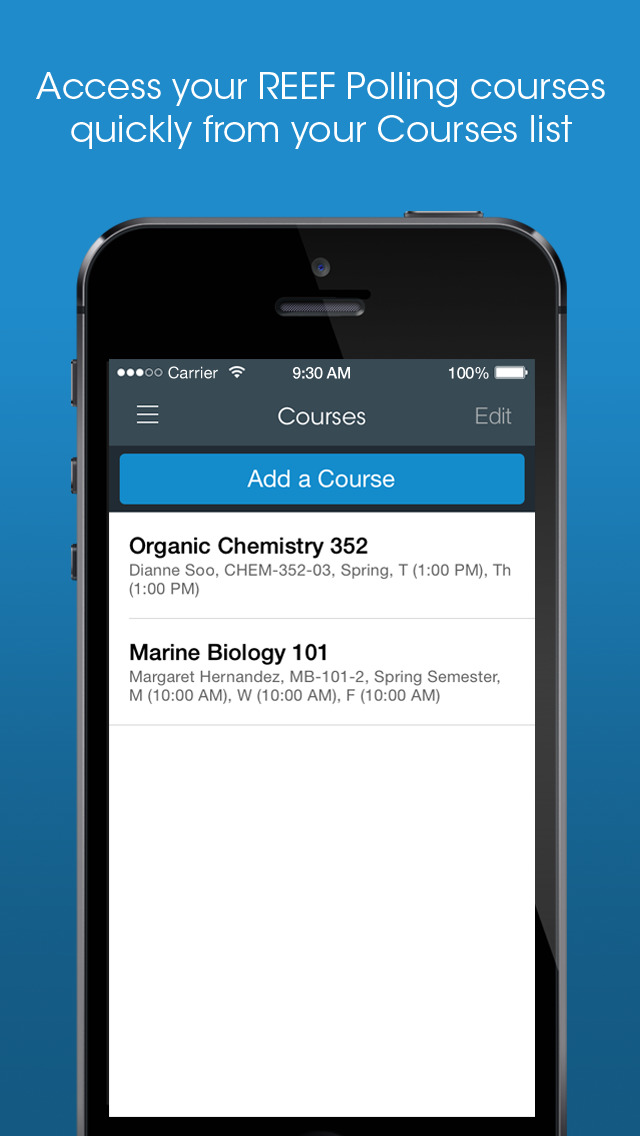 iClicker Student screenshot 1