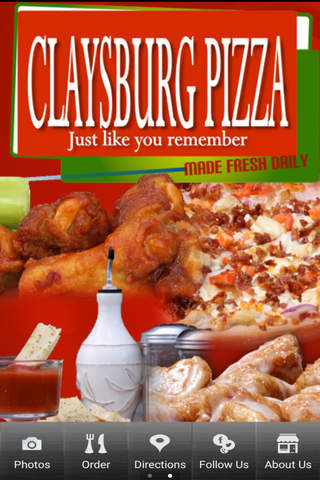 Claysburg Pizza Ordering - náhled
