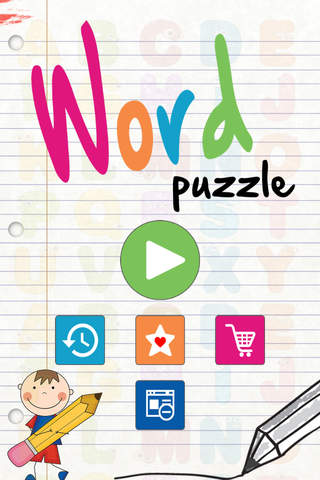 Word Puzzle - make words from letters - náhled