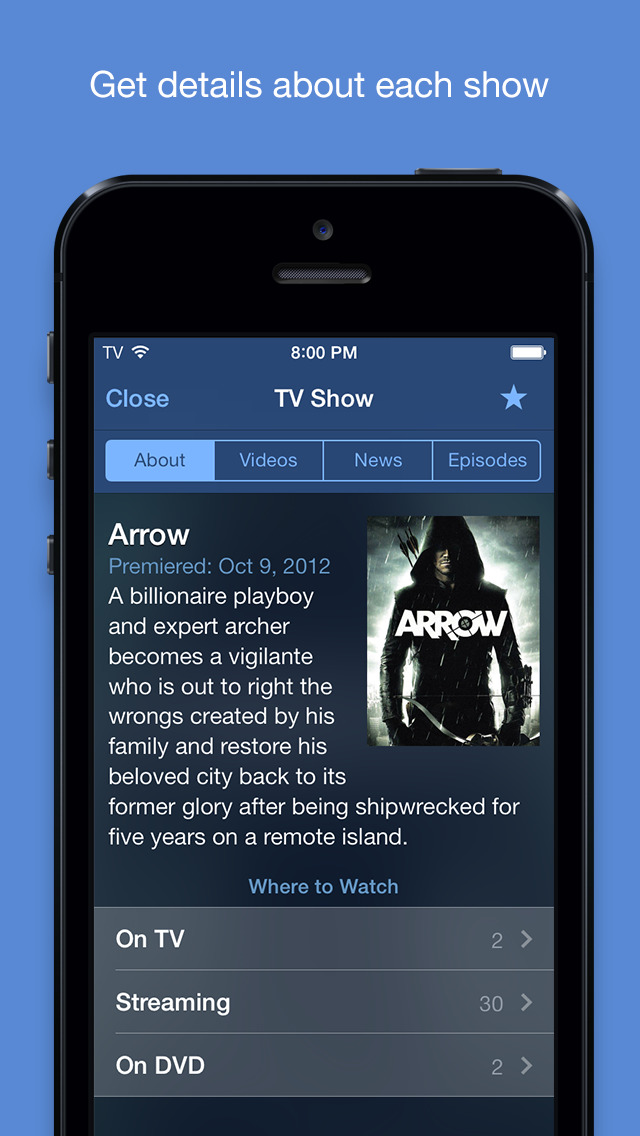 TV Guide: Streaming & Live TV screenshot 2