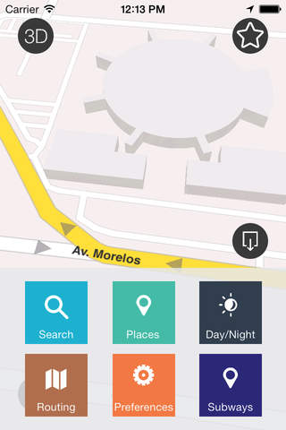Mexico - Offline Map & City Guide (w/ metro!) - náhled