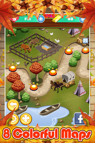 Thanksgiving Match 3 Fall Puzzle Game FREE - náhled