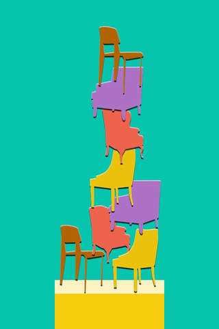 Chair Stack - náhled