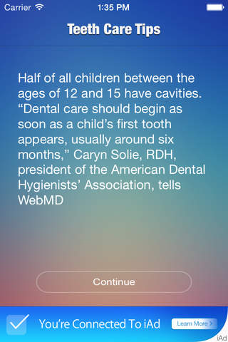 Teeth Care Tips - náhled