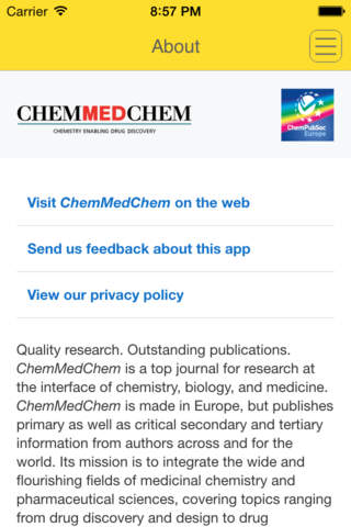 ChemMedChem - náhled