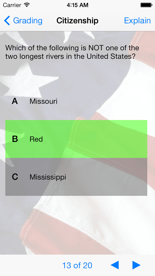 U.S. Citizenship Test screenshot 5