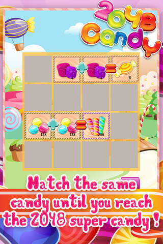 Candy 2048 Craze - Awesome Puzzle (Free) - náhled