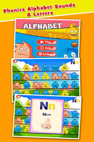 Alphabet Monsters Learning Games for Kids - náhled